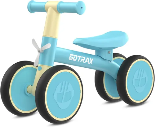 Miniatura 12 de Gotrax Baby Balance Bike 1-2 Years, 7" Front&Rear Silent Wheels, Sturdy Steel Frame 66 lbs Load, Quick 2-Min Assembly, CPC Certified, Comfortable