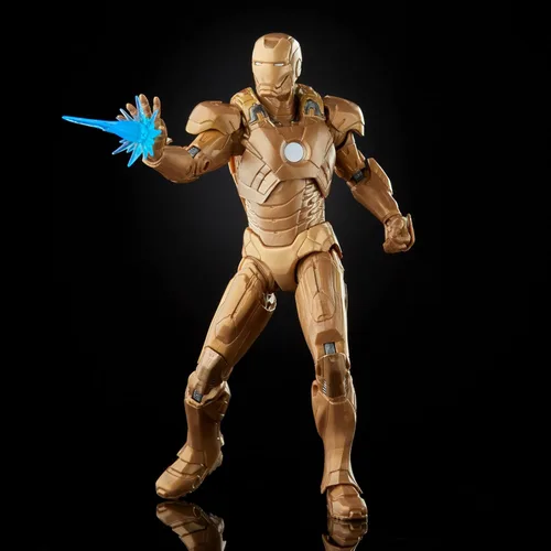 Miniatura 3 de Hasbro Marvel Legends Series - Paquete de 2 juguetes de acción Happy Hogan y Iron Man Mark 21, personajes de la saga infinita, diseño premium, 2