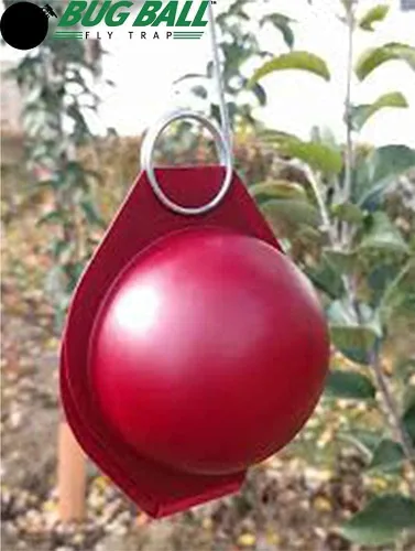 Miniatura 4 de Paquete de 40 trampas para gusanos de manzana, sin pesticidas, fabricado en Estados Unidos