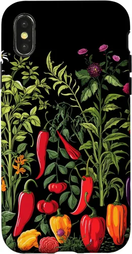 Miniatura 4 de iPhone 15 Chili Pepper Plants Chillis Garden - Funda de pimienta picante