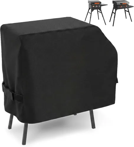 Miniatura 11 de BQMAX Bolsa de transporte para plancha Blackstone 17/22 con capucha y soporte, compatible con Blackstone 5035 bolsa de transporte para parrilla negra