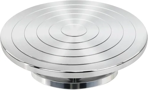 Rueda de escultura de cerámica de doble cara de 12 pulgadas para adultos, rueda de aluminio resistente con rodamientos de bolas, para cerámica,