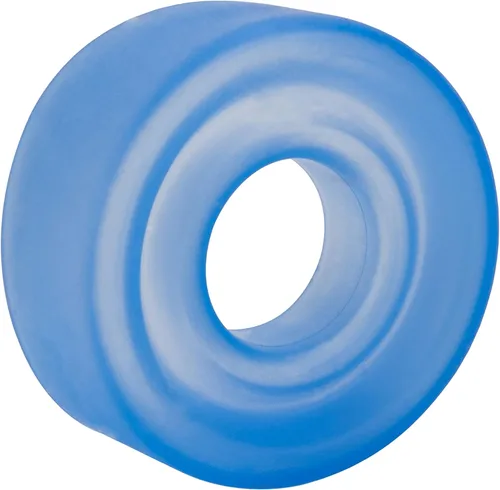 Miniatura 2 de CalExotics Advanced Silicone Pump Sleeve - Bomba de pene masculino Accesorio de anillo de confort - 3 pulgadas - Azul