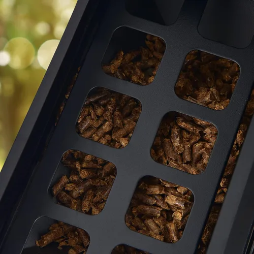 Miniatura 8 de Tangkula Pellets de madera de manzana 100% natural, pellets de cocina de madera de manzano con sabor a manzana ahumada para asar al aire libre