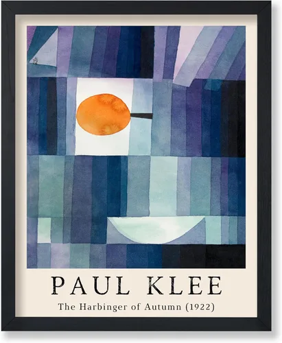 Miniatura 18 de Poster Master Póster vintage de Paul Klee – Impresión retro de cómicos – Arte de dibujo – Arte abstracto – Regalo para hombres y mujeres – Estilo-09