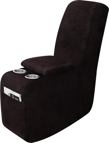 Miniatura 73 de ANARACHON Fundas para sillas reclinables con aspecto de cuero, funda elástica de 4 piezas, funda suave para silla reclinable, protector de muebles