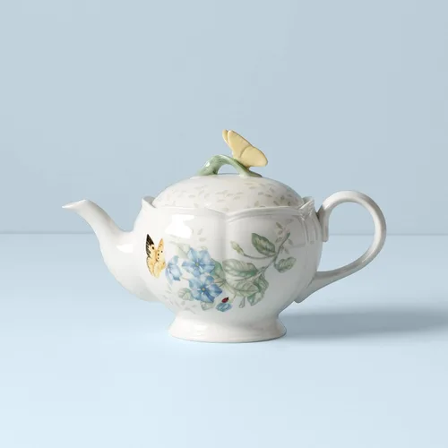 Miniatura 2 de Lenox Butterfly Meadow - Tetera, 2.8 libras, multicolor