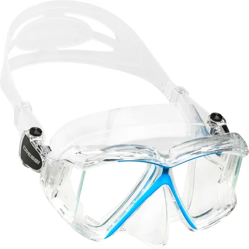 Miniatura 7 de Cressi Wide View Dive Mask - 4-Window Tempered Glass - Soft Silicone Skirt for Perfect Seal - Pano 4: Designed in Italy