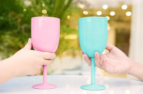 Miniatura 4 de AMZUShome Copas de Vino de Acero Inoxidable (Paquete de 2). Tazas de Vino Aisladas al Vacío de Doble Pared con Tapa y Popote. Regalos de Amistad