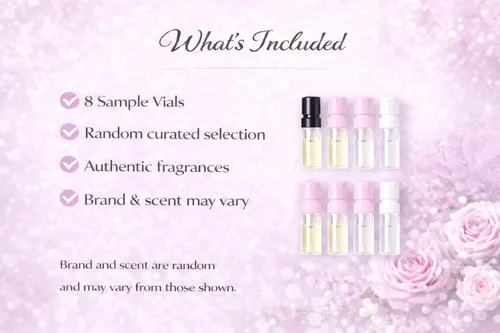 Miniatura 2 de Juego de perfumes de viaje para mujer – 8 mini muestras de fragancias, frascos de perfume portátiles para bolso y viajes