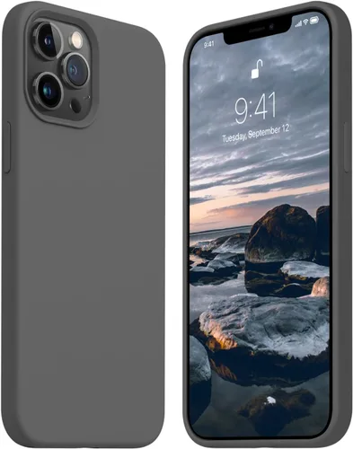 Miniatura 26 de JELE Funda a prueba de golpes diseñada para iPhone 11, funda de teléfono de silicona líquida con [forro de microfibra suave antiarañazos]