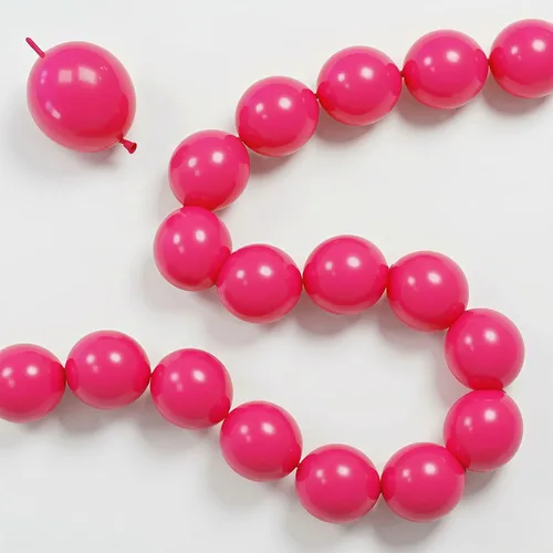 Miniatura 14 de Globos de Enlace Azul Claro, 60 Piezas de 6 Pulgadas Globos Pequeños de Enlace Rápido Azul Bebé para Hacer Pared de Globos, Arco de Corazón, Globos