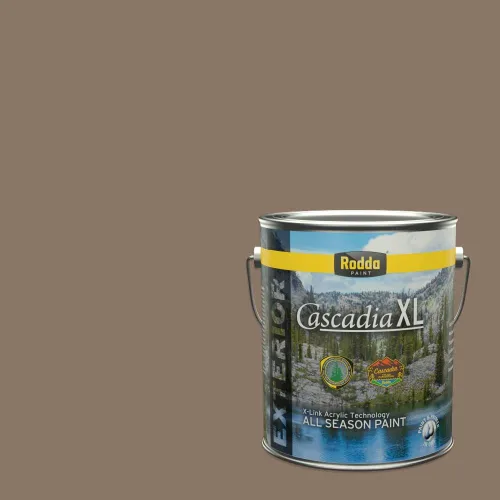 Miniatura 54 de Rodda Paint CASCADIA XL - Pintura e imprimación satinada para exteriores en uno, cuarto de galón, blanco abstracto