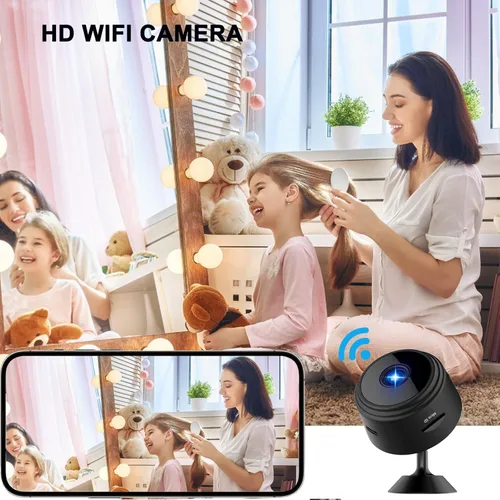Miniatura 5 de Cámaras ocultas - Cámara de niñera -WiFi inalámbrica -1080P HD cámara de seguridad - Mejor mini - Cámaras de coche para cámara de vigilancia