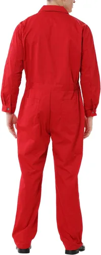 Miniatura 6 de TOPTIE Workwear Mechanic Overol 8.5 Oz Poliéster Algodón Mezcla Talla Regular