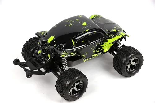 Miniatura 4 de SummitLink Cuerpo personalizado verde fangoso sobre negro compatible con escala 1/10 RC coche o camión (camión no incluido) STB-BG-01