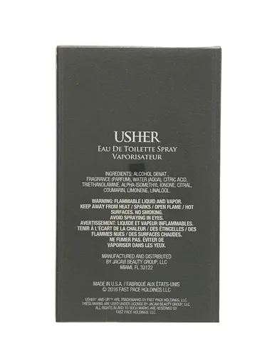 Miniatura 3 de Usher Eau de Toilette Spray para hombre, 3.4 onzas