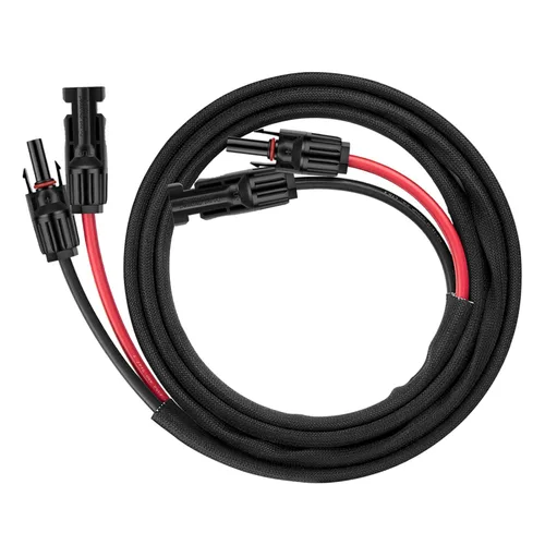 Miniatura 15 de Cable de extensión de panel solar de 30 pies 10 AWG con conectores hembra y macho, cable de extensión solar para paneles solares, controladores