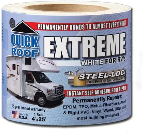COFAIR PROD Cofair UBE425 Techo Rápido Extremo Blanco 4" x 25'