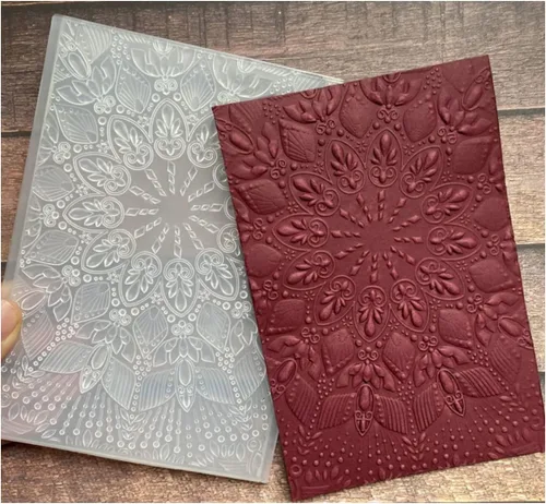 Miniatura 9 de Qoiseys Carpetas de plástico de calabaza y ciervos de Halloween para hacer tarjetas, plantilla de estampado en relieve, plantilla de papel