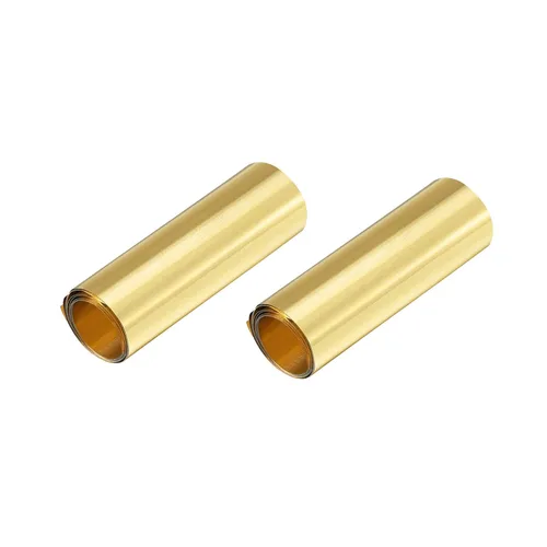 Miniatura 9 de METALLIXITY Hoja de latón (39.370 in x 7.874 in x 0.004 in), 1 unidad, placas de láminas de metal - para salpicaduras de cocina en el hogar