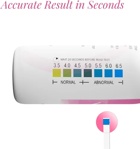 Miniatura 4 de Tiras reactivas de pH para la salud vaginal Natureland, prueba de pH femenina, paquete de valor Monitorea la salud íntima vaginal y previene