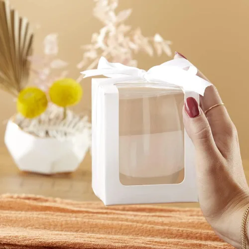 Miniatura 11 de Kate Aspen, Caja de regalo dorada brillante, regalo o recuerdo de fiesta, puede contener copas de vino sin tallo de 9 onzas (juego de 12)