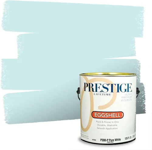 Miniatura 115 de PRESTIGE Pintura interior e imprimación en uno, salpicaduras acuosas, cáscara de huevo, 1 galón