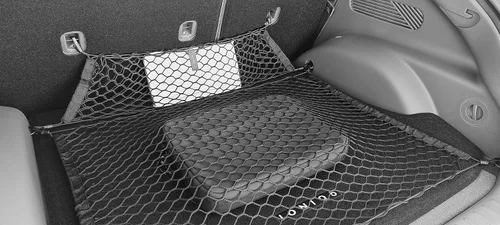 Miniatura 2 de Red de carga elástica de malla para maletero de estilo sobre + piso para Hyundai Ioniq 5 2022-2026 – Organizador y almacenamiento de maletero