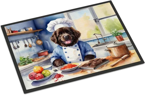 Miniatura 151 de Caroline's Treasures DAC6179MAT Affenpinscher - Tapete para puerta delantera, para interiores y exteriores, para entrada, antideslizante, lavable