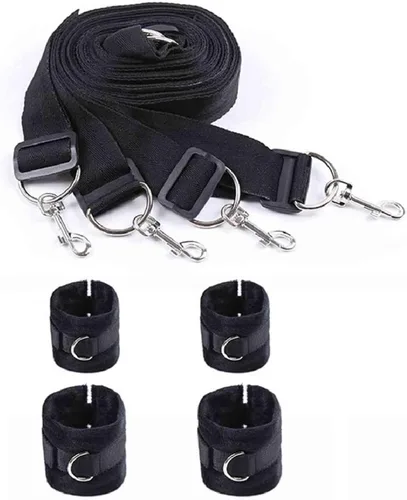 Miniatura 4 de Kit de restricciones sexuales BDSM, juguetes sexis para muñecas, para dormitorio de adultos, kit de amarres para adultos, herramientas para parejas
