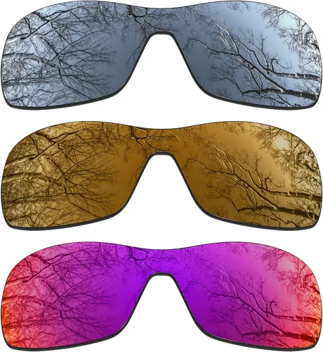 Miniatura 27 de ToughAsNails 3 pares de lentes polarizadas de repuesto para Oakley Antix Pack