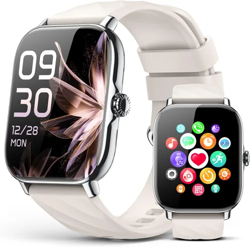 Miniatura 10 de Relojes inteligentes rastreador de actividad física para hombres y mujeres con contador de pasos, monitor de sueño y calorías, podómetro