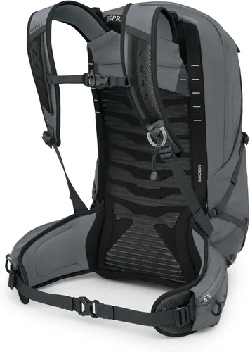 Miniatura 7 de Osprey Talon 22L Mochila de senderismo ligera para hombre, mochila pequeña para viajes y campamento, gris fantasma/carbón oscuro