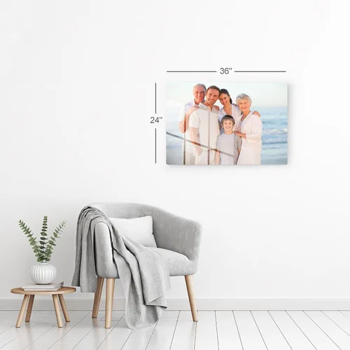 Miniatura 6 de Smile Art Design Decoración de pared personalizada de metal de alta calidad, panel de aluminio rígido brillante HD, coloca tu foto en metal, listo