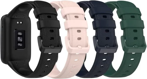 Miniatura 17 de Senter Correa de silicona suave de liberación rápida para reloj inteligente Huawei Band 7 Pro 4 unidades-g