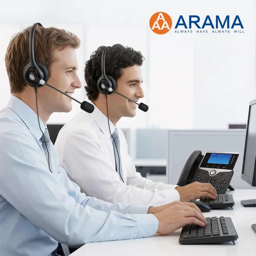 Miniatura 5 de Arama Auriculares de teléfono para teléfonos Yealink RJ600Y1 RJ9 Auriculares con cable para oficina con micrófono cancelación de ruido compatibles