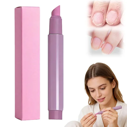 Tratamiento de cutículas para uñas colgantes, removedor de cutículas de uñas, uñas secas dañadas, bolígrafo de cuidado de uñas 3 en 1, empujador de