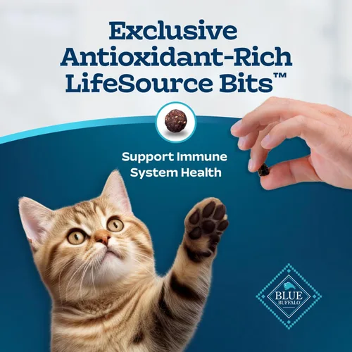 Miniatura 7 de Blue Buffalo Tastefuls Alimento Seco para Gatos Maduros para Gatos Adultos de 7+, Fabricado en los Estados Unidos con Ingredientes Naturales, Receta