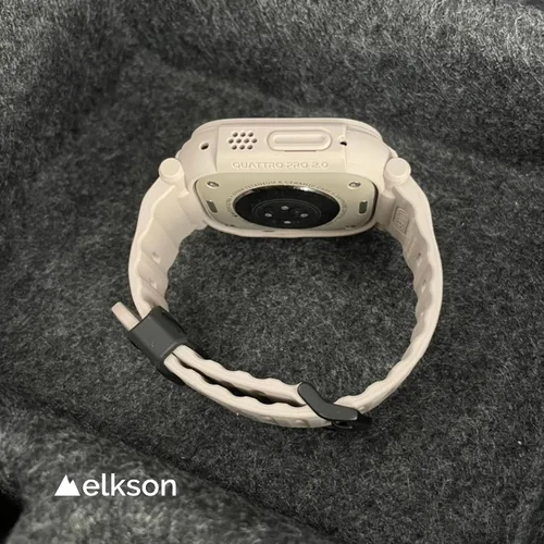 Miniatura 6 de elkson Funda con Correa para Apple Watch Ultra de 49mm 3/2/1 con Protector de Pantalla de Vidrio Templado, Serie Quattro Pro Resistente para Correa