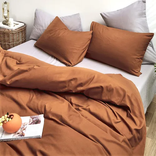 Miniatura 390 de CLOTHKNOW - Juego de edredón verde militar tamaño completo de 3 piezas, juego de ropa de cama verde oscuro, edredón suave con 2 fundas de almohada