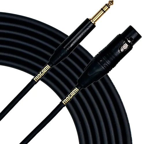 Miniatura 3 de Mogami Gold TRSXLRF-25 - Cable de conexión equilibrado de 1/4 pulgadas a XLR hembra, 25 pies