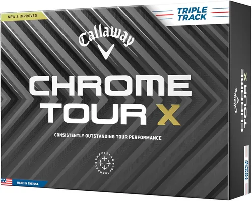 Miniatura 8 de Pelotas de golf Callaway Chrome Tour X Amarillo