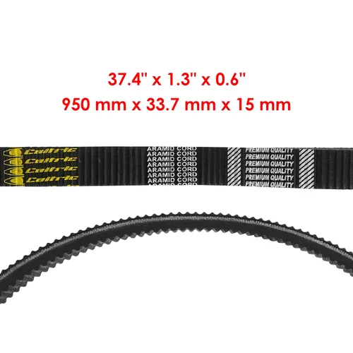 Miniatura 2 de Caltric Correa de aramida de transmisión compatible con Arctic Cat Prowler Xtz 1000 4X4 2009-2014 0823-231