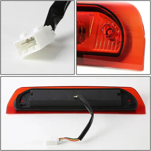Miniatura 4 de DNA MOTORING 3BL-DRM02-LED-RD - Tercera luz de freno LED de montaje alto con lente roja [compatible con Dodge Ram 1500/03-09 Ram 2500 3500 02-08]