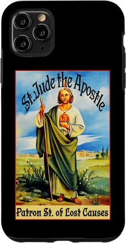 Miniatura 13 de Funda para iPhone 13 Pro Max St. Jude el Apóstol de Jesús Causas Perdidas Patrono
