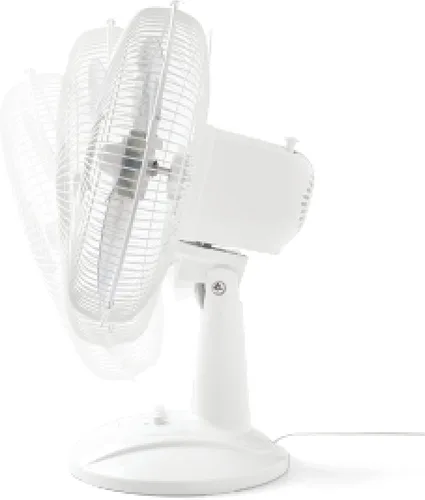 Miniatura 3 de Deahun Mainstays - Ventilador de mesa oscilante de 3 velocidades de 12 pulgadas, FT30-8MBB, negro (blanco)