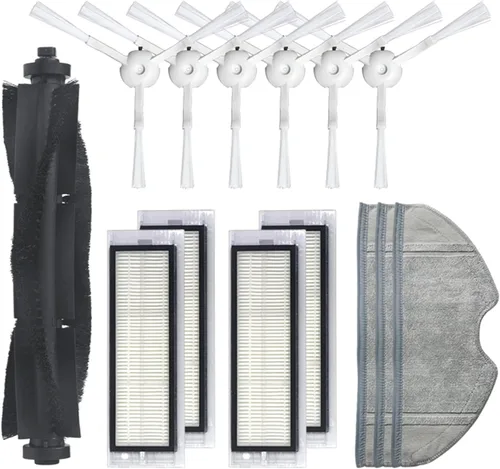Miniatura 22 de Cepillo de rodillo robot de barrido, cepillo lateral, filtro HEPA, trapos de limpieza Peines para 360 S5 S7 Aspiradora Accesorios de repuesto