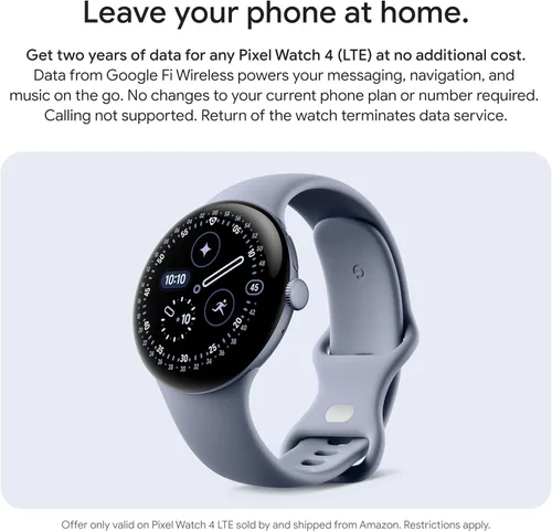 Miniatura 5 de Google Pixel Watch 4 (41mm) - Reloj inteligente Android - Monitor de frecuencia cardíaca y seguimiento del sueño - Batería de 30 horas - Seguimiento