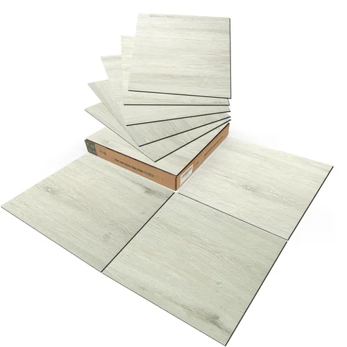 Miniatura 9 de Art3d Azulejos de vinilo para pegar y desprender 30 unidades 30 x 30 cm, Suelos autoadhesivos impermeables con aspecto de tablones de madera